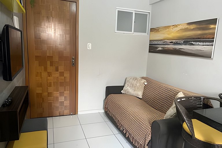 203 Apto 2qtos Prático e confortável