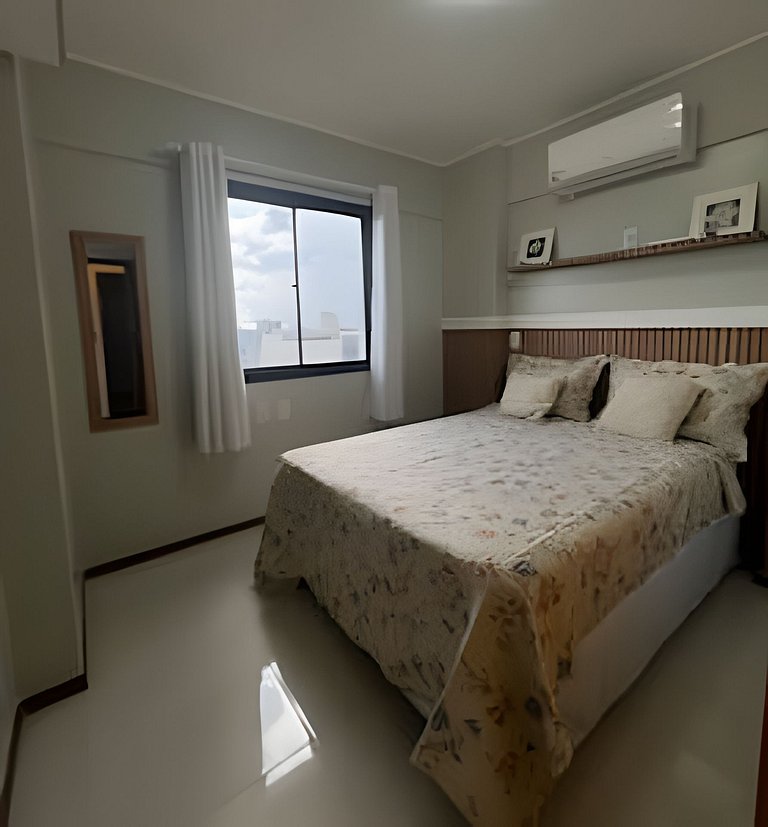 Apto 2 quartos com garagem