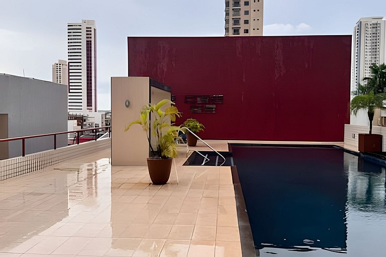Apto 2 quartos com garagem