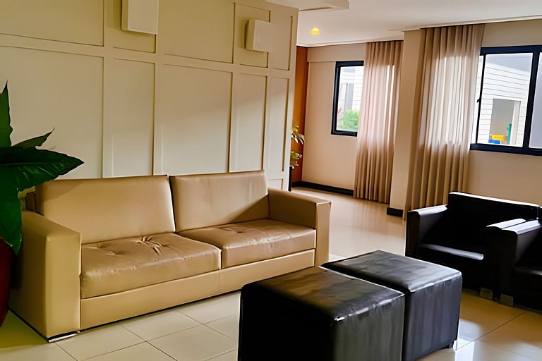 Apto 2 quartos com garagem