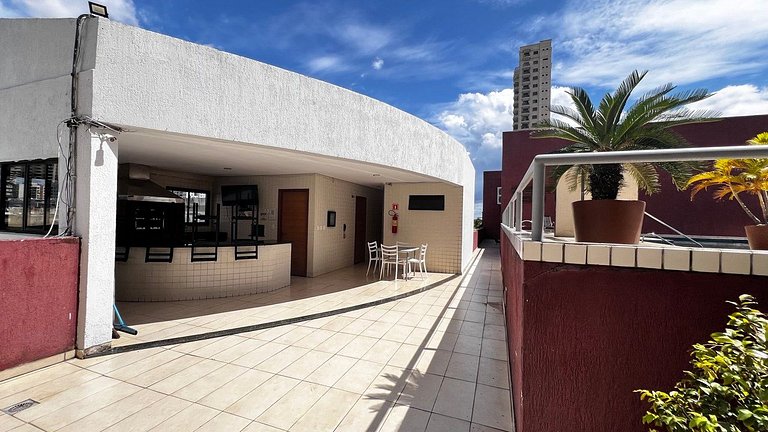 Apto 2 quartos com garagem