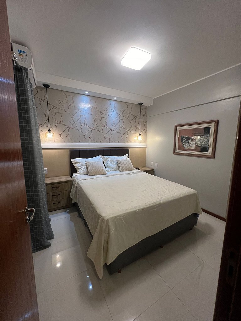 Apto 2 quartos com garagem